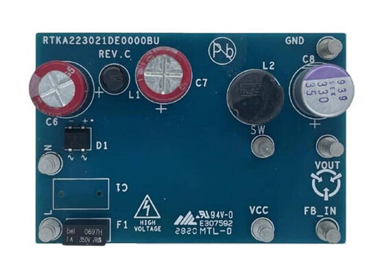 RTKA223021DE0000BU راه حل های جاسازی شده RAA223021 هیئت ارزیابی کنورتر باک ولتاژ بالا