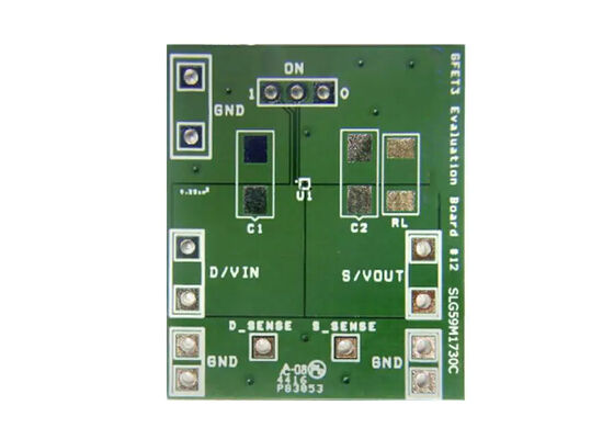 SLG59M1730C-EVB راه حل های جاسازی شده 1-کانال Load Switch Power Management Board
