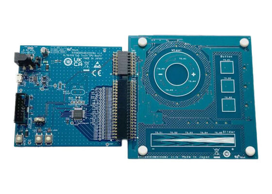 RTK0EG0042S01001BJ راه حل های جاسازی شده سیستم ارزیابی لمسی ظرفیت RL78/G22 CPU Board