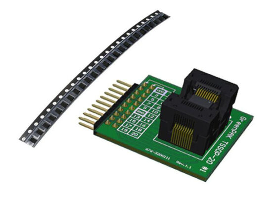 SLG46620G-SKT راه‌حل‌های تعبیه‌شده GreenPAK SLG46620 کیت توسعه با آداپتور سوکت