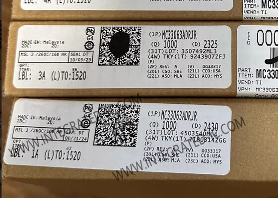 تراشه مدار مجتمع MC33063ADRJR تنظیم کننده سوئیچینگ افزایشی/کاهشی/معکوس کننده 1.5A با فرکانس 100kHz