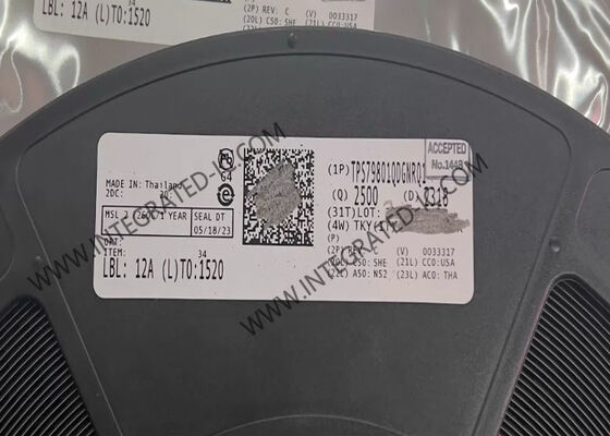TPS79801QDGNRQ1 تراشه مدار یکپارچه خودرو درجه 50mA تنظیم کننده خطی LDO با قدرت پایین
