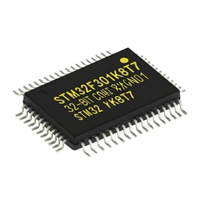STM32F301K8T7 32 بیتی میکروکنترلر IC با 72 MHz ARM Cortex M4 Core و 8 کانال ADC