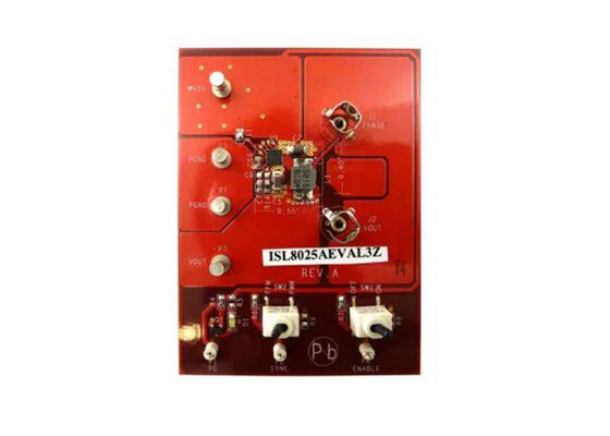 برد ارزیابی رگولاتور باک همزمان با راندمان بالا برای راهکارهای تعبیه شده ISL8025AEVAL3Z