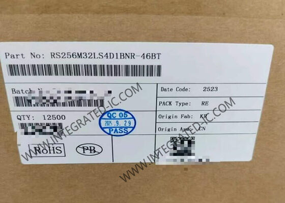 تراشه حافظه RS256M32LS4D1BNR-46BT، 1 گیگابیت LPDDR4 SDRAM با پیکربندی 256 مگابیت x 32 بیت و سرعت انتقال داده 8.53 گیگابایت بر ثانیه در بسته FBGA-200