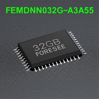 32GB FORESEE eMMC Memory IC Chip در بسته 153FBGA با سرعت انتقال داده 400MB / s