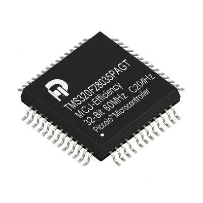 TMS320F28035PAGT میکروکنترلر MCU 32 بیتی 60MHz C28x Piccolo با حافظه فلش 128 KB