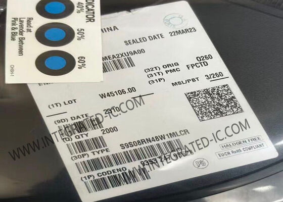 S9S08RN48W1MLCR میکروکنترلر 8 بیتی S08 MCU با سرعت 20 مگاهرتز، حافظه فلش 48 کیلوبایتی در پکیج LQFP32