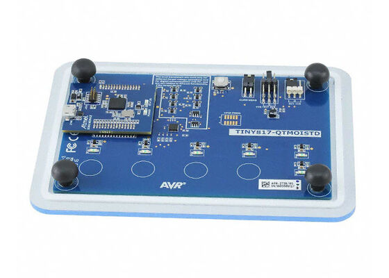 برد ارزیابی حسگر خازنی لمسی FuSa AVR ATtiny برای راه حل های تعبیه شده ATTINY817-QTMOISTD