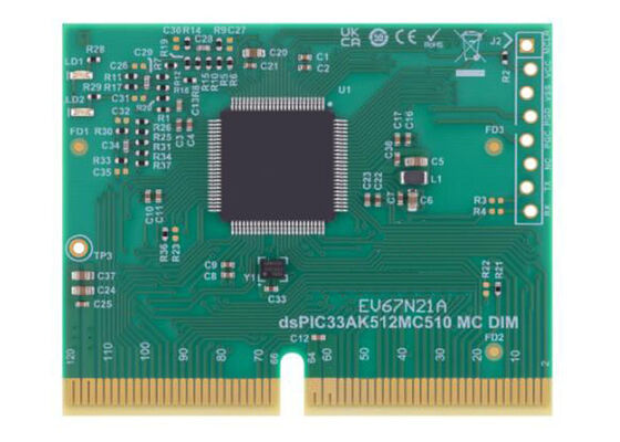 ماژول دوگانه درون خطی کنترل موتور EV67N21A Embedded Solutions DSPIC33AK512MC510