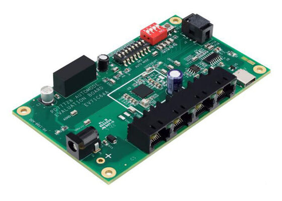 EV71C64A راه حل های جاسازی شده PD77728 PoE Controller Auto Mode Evaluation Board