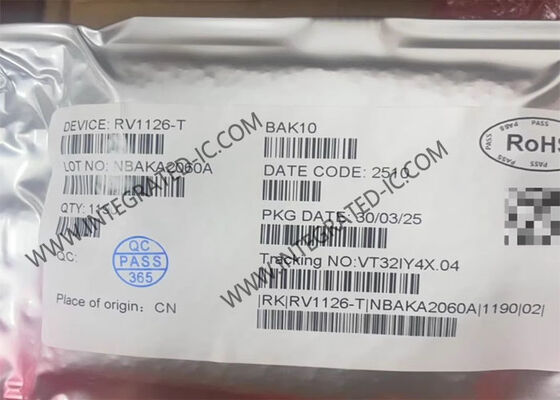 RV1126-T پردازنده هوش مصنوعی تراشه پردازنده دید SoC با چهار هسته ARM Cortex-A7 2.0Tops NPU و 4K H.264/H.265 کدگذاری