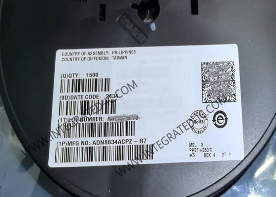 تراشه مدار مجتمع ADN8834ACPZ کنترل کننده خنک کننده ترموالکتریک 1.5 آمپر برای کنترل دقیق دما