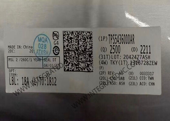 تراشه مدار مجتمع TPS54360DDAR، مبدل DC/DC کاهنده 60 ولت 3.5 آمپر با حالت Eco