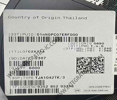 TJA1042TK چیپ مدار یکپارچه گیرنده CAN با سرعت بالا با حالت آماده