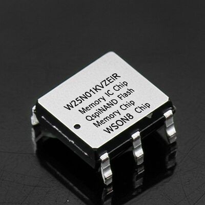 W25N01KVZEIR 1Gbit 104 MHz SPI - Quad I/O QspiNAND فلاش حافظه IC چیپ