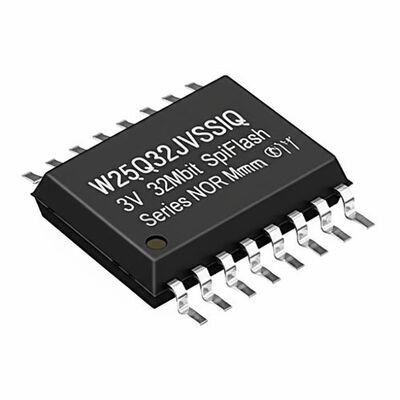 W25Q32JVSSIQ 32 Mbit 133 MHz NOR فلاش حافظه IC تراشه SOIC8 سری SpiFlash