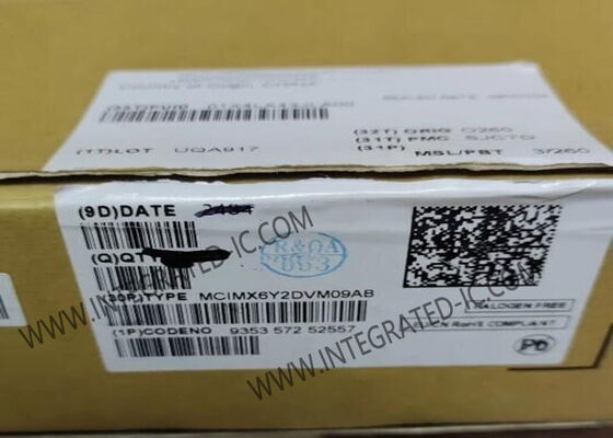 MCIMX6Y2DVM09AB ریزپردازنده MCU با سرعت 900 مگاهرتز i.MX، واحد پردازش مرکزی 32 بیتی با 1 هسته