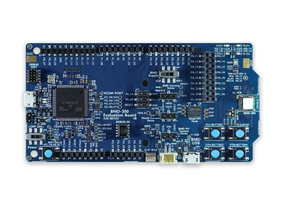 کیت ارزیابی راه‌حل‌های تعبیه‌شده BMD-380-EVAL برای ماژول کم‌مصرف بلوتوث 5.1 مستقل BMD-380