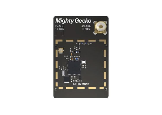 برد ارزیابی فرستنده-گیرنده Mighty Gecko 490MHz برای راهکارهای تعبیه‌شده SLWRB4172A