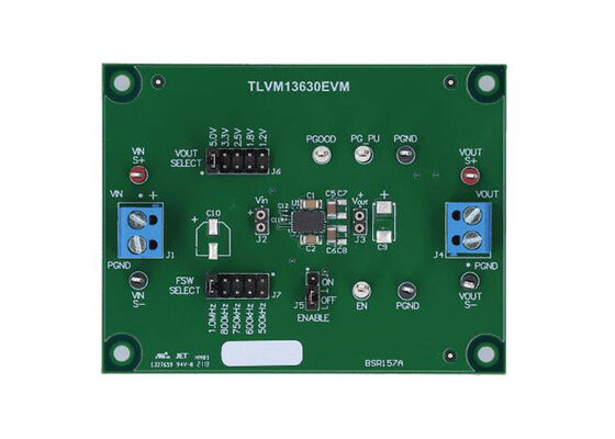 ماژول ارزیابی راه‌حل‌های تعبیه‌شده TLVM13630EVM برای ماژول توان کاهنده TLVM13630