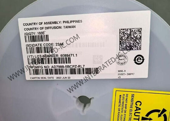 AD7988-5BCPZ کم قدرت آنالوگ به تبدیل دیجیتال 10-VFDFN تراشه مدار یکپارچه