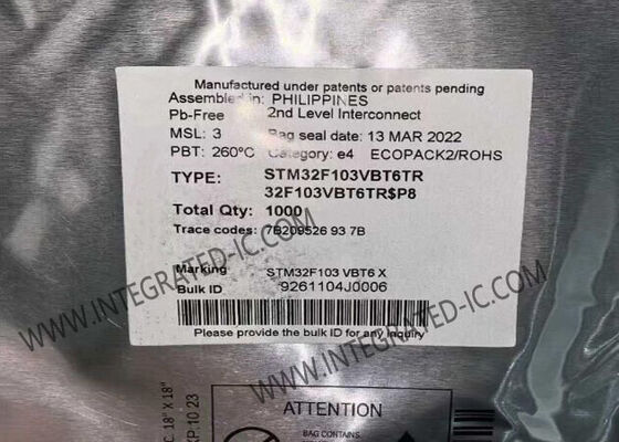 STM32F103VBT6 میکروکنترلر MCU با 72MHz ARM Cortex-M3 32 بیتی هسته ای و 128KB حافظه فلش