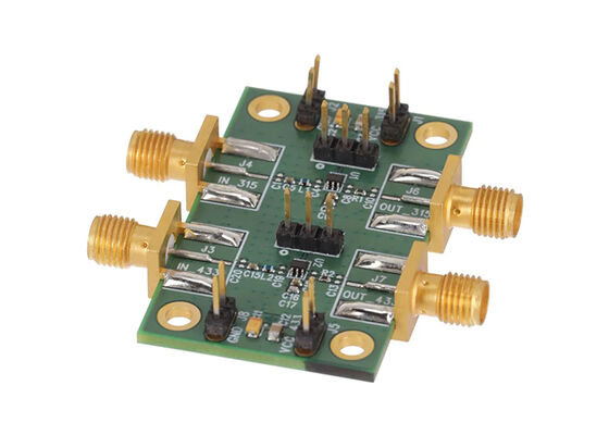 برد ارزیابی تقویت‌کننده راه‌حل‌های تعبیه‌شده MAX2634EVKIT از 315 مگاهرتز تا 433 مگاهرتز