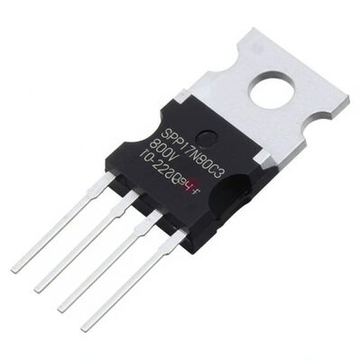 SPP17N80C3 چیپ مدار یکپارچه 800V CoolMOS TM ترانزیستور قدرت TO-220-3 N-Channel MOSFETs 17A