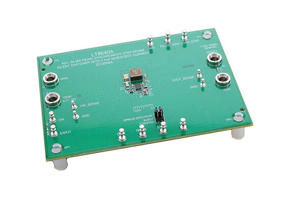 DC3099A راه حل های جاسازی شده 42V 5A Synchronous Step-Down Silent Switcher هیئت ارزیابی