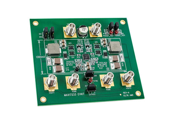 MAX17233EVKIT راه حل های جاسازی شده 2.2MHz Synchronous Dual Buck Controller Evaluation Board