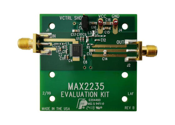 MAX2235EVKIT راه حل های جاسازی شده MAX2235 هیئت ارزیابی تقویت کننده قدرت خودکار 1W