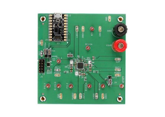 MAX25222EVKIT راه حل های جاسازی شده MAX25222 ماشین آلات 4 کانال TFT-LCD تخته ارزیابی منبع برق