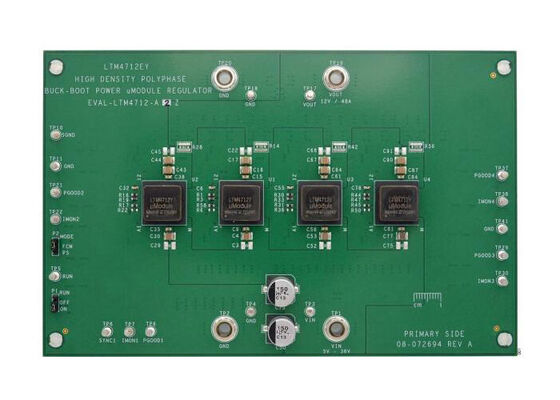 EVAL-LTM4712-A2Z راه حل های جاسازی شده LTM4712 Quad PolyPhase Buck-Boost μModule Regulator Board