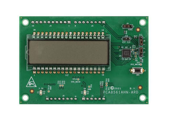 PCA8561AHN-ARD راه حل های جاسازی شده PCA8561 18 × 4 درایور قطعه LCD Arduino Shield Board