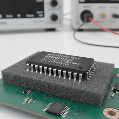 MC33771BTA1AER2 SMARTMOS کنترل کننده باتری لیتیوم یون IC با 7 تا 14 سلول مدیریت و رابط SPI برای کاربردهای خودرو