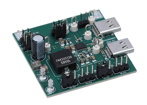 TPS25859Q1EVM-161 راه حل های جاسازی شده TPS25859-Q1 ماژول ارزیابی کنترل کننده پورت های شارژ USB نوع C