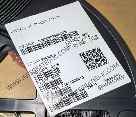 TJA1102HN Ethernet IC 100Mbps Dual Port Ethernet PHY Transceiver در بسته VFQFN56