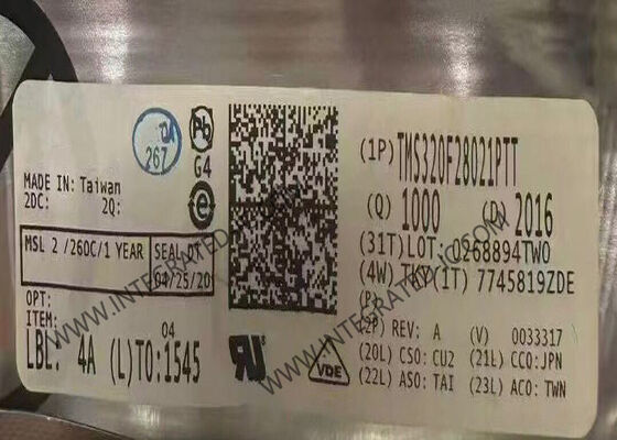 TMS320F28021PTT میکروکنترلر MCU C2000 TM 32 بیتی 40MHz MCU با فلش 64KB