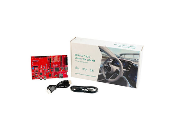 راه حل های تعبیه شده KIT-T2G-C-2D-6M-LITE TRAVEO™ ARM Cortex-M0+ MCU 32-Bit Embedded Evaluation Board