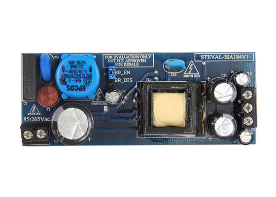 STEVAL-ISA184V1 راه حل های جاسازی شده VIPer TM به علاوه 2 خروجی جدا شده AC / DC صفحه ارزیابی جانبی اصلی