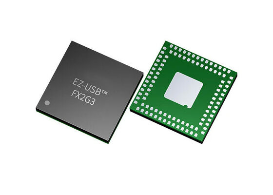 چیپ مدار یکپارچه CYUSB2315-BF104AXI 480Mbps USB 2.0 کنترلر با پشتیبانی I2C و UART