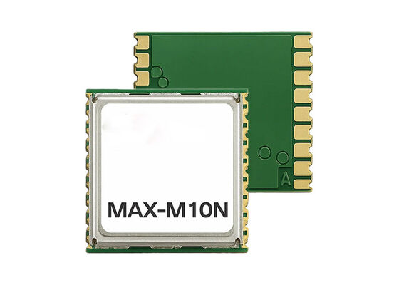 ماژول ارتباط بی‌سیم MAX-M10N-10B گیرنده GNSS 1.76 ولت تا 5.5 ولت برای کاربردهای ردیابی