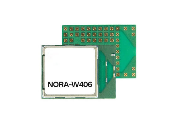 ماژول‌های رادیویی چندگانه مستقل Wi-Fi 6 NORA-W406-10B با تراشه وای‌فای 2.4 گیگاهرتز و حافظه فلش 8 مگابایتی