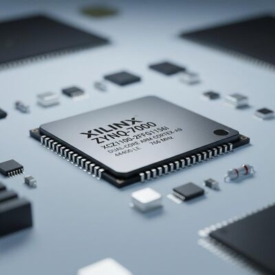 XC7Z100-2FFG1156I FPGA Zynq-7000 سیستم روی تراشه با دو هسته ARM Cortex-A9، 444000 LE و سرعت 766 MHz