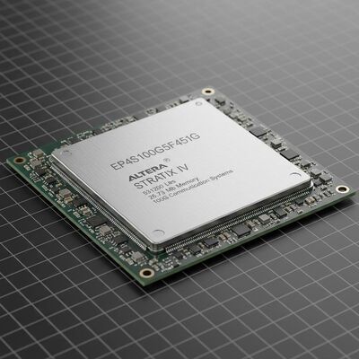 EP4S100G5F45I1G Stratix IV FPGA با 531200 عنصر منطقی و 26.73 مگابیت حافظه برای سیستم‌های ارتباطی 100G
