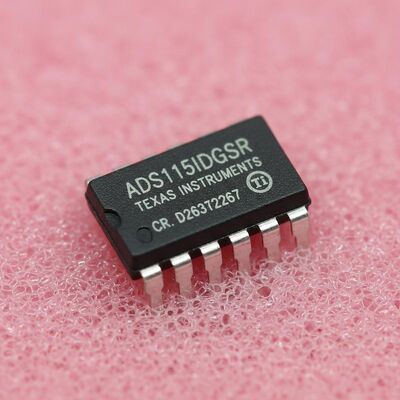 ADS1115IDGSR 16Bit Delta Sigma ADC با نرخ نمونه گیری 860SPS و رابط I2C آنالوگ به تبدیل دیجیتال