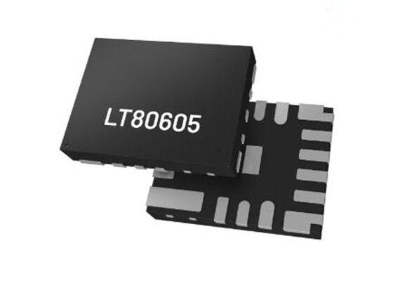LT80605AFO تراشه مدار مجتمع تنظیم کننده سوئیچینگ همزمان کاهنده بی‌صدا 5.5 آمپر