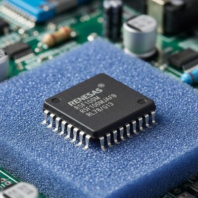 میکروکنترلر R5F100MJAFB سری RL78/G13 با حافظه برنامه 256 کیلوبایتی، فرکانس کلاک 32 مگاهرتز و 74 ورودی/خروجی