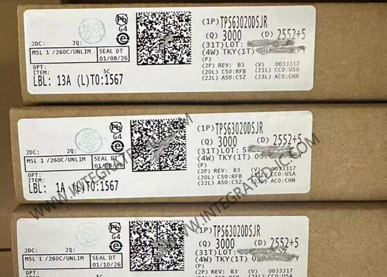 TPS63020DSJR کارایی بالا 4A خروجی در حال حاضر 2.4MHz فرکانس سوئیچینگ Buck-Boost Converter تراشه مدار یکپارچه